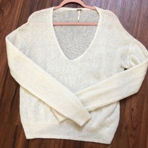 Free People Gossamer V-Neck Sweater
